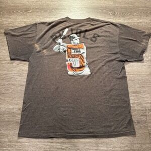 Los Angeles Angles #5 Pujols Shirt Mens‎ XL Gray #5 Majestic MLB Vintage Casual